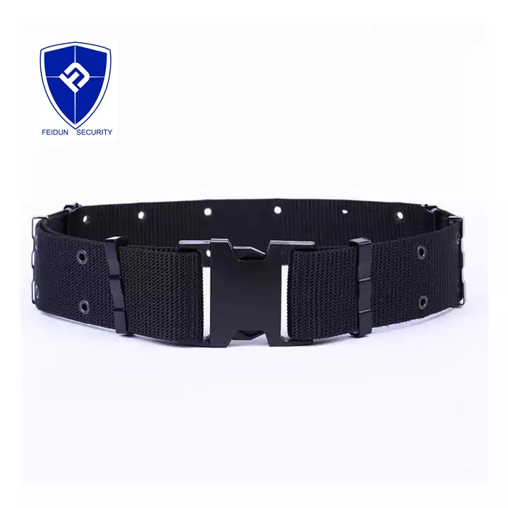 Duty Fabric Nylon Tactical Belt Security PP Custom Canvas Belt Outdoor Weaving Webbing S External Belt